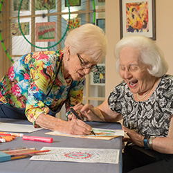 residents drawing