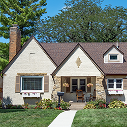 modest house